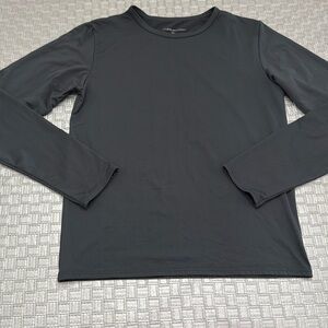ThermaJohn Gray Fleece Lined Long Sleeve Thermal Top Shirt Size XL
